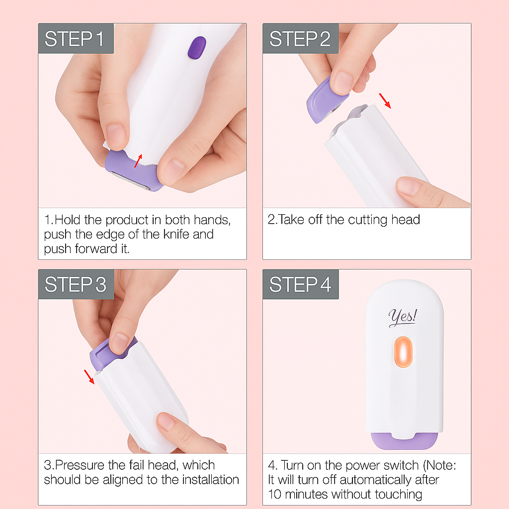 Laser Hair Removal Device | جهاز إزالة الشعر بالليزر المنزلي