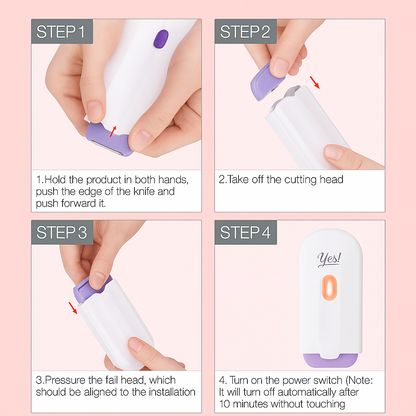 Laser Hair Removal Device | جهاز إزالة الشعر بالليزر المنزلي